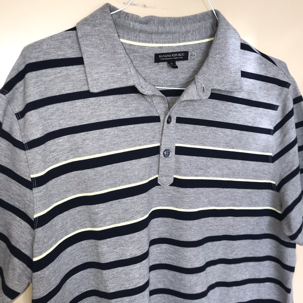 Banana Republic Performance Pique Polo